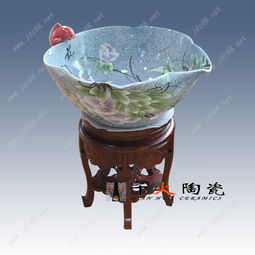 供应景德镇陶瓷工艺品批发厂家陶瓷鱼缸图片 景德镇唐龙陶瓷公司 陶瓷产品