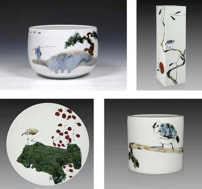 陶艺人的血液:景德镇艺术家内心的花鸟画元素