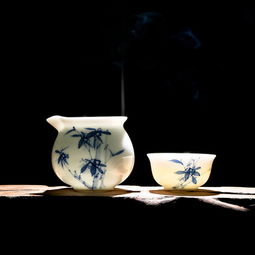 厂家直销手绘功夫茶具 景德镇青花8头竹报平安手工陶瓷茶具套装